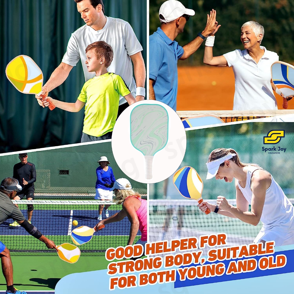 【SG】Pickleball Paddles Pickleball Set Rackets Beach Tennis Sports ...