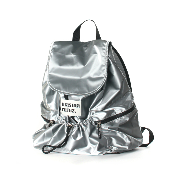 [MASMARULEZ] String flap backpack 4色★バックパック Masmarulez String flap backpack Glittery_2colors (masmarulez