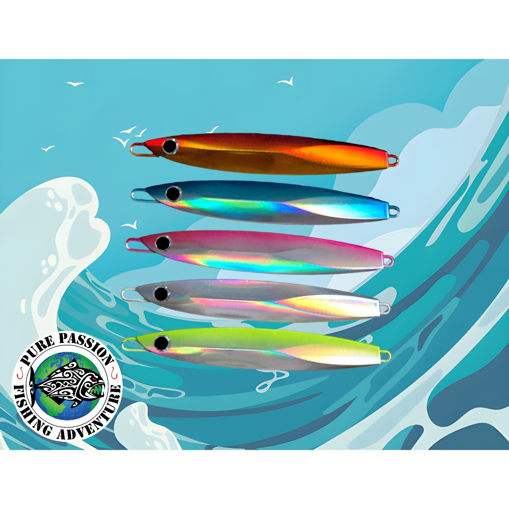 Tenggiri Knife Jig Fast Jig 60g/80g Spanish Mackerel Batang Sedili ...