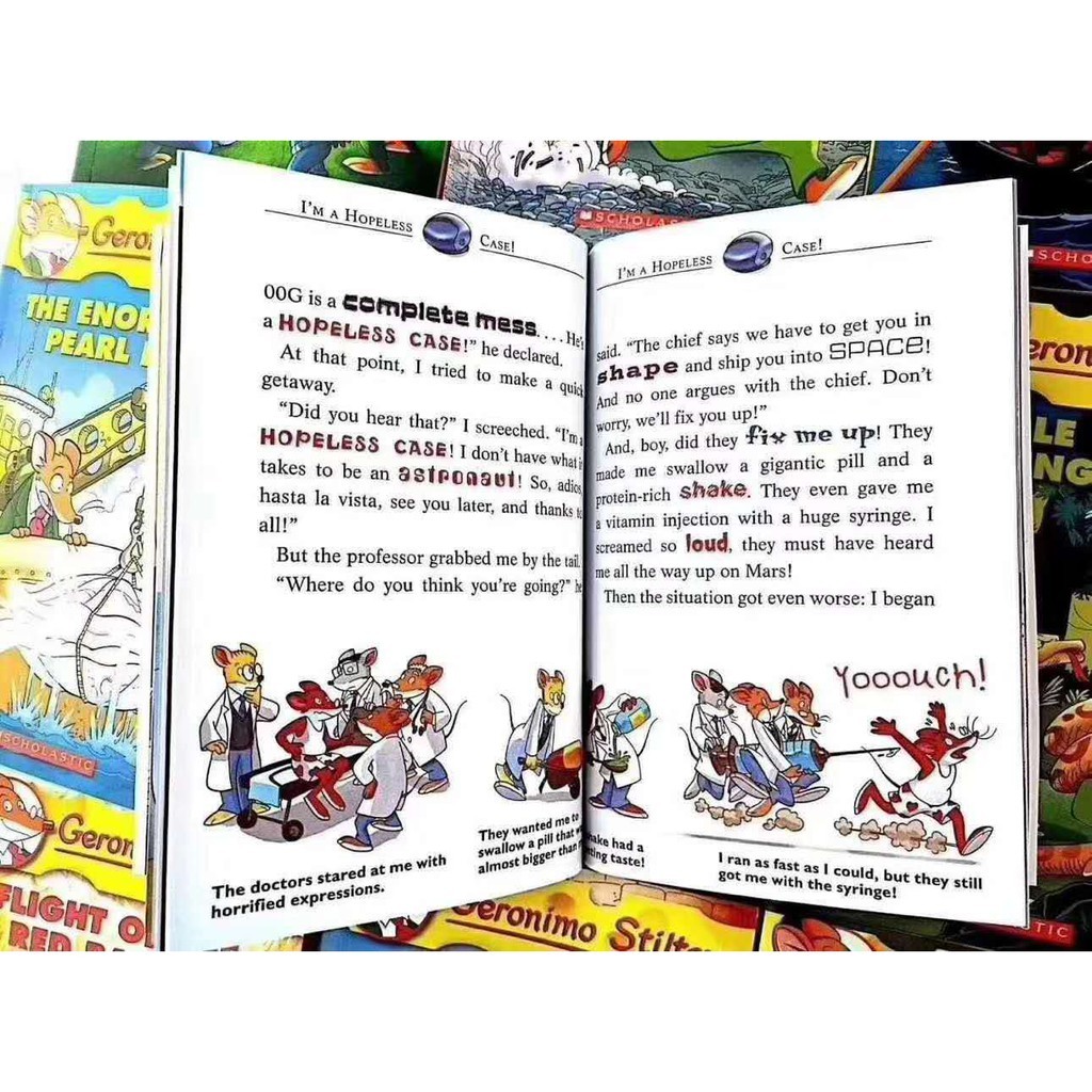 80冊❣️ Geronimo Stilton (1-80) 確認用 洋書