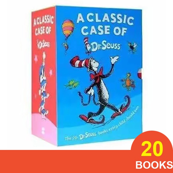 SG Stock] A Classic Case of Dr Seuss Box Set (20 Books) POINT
