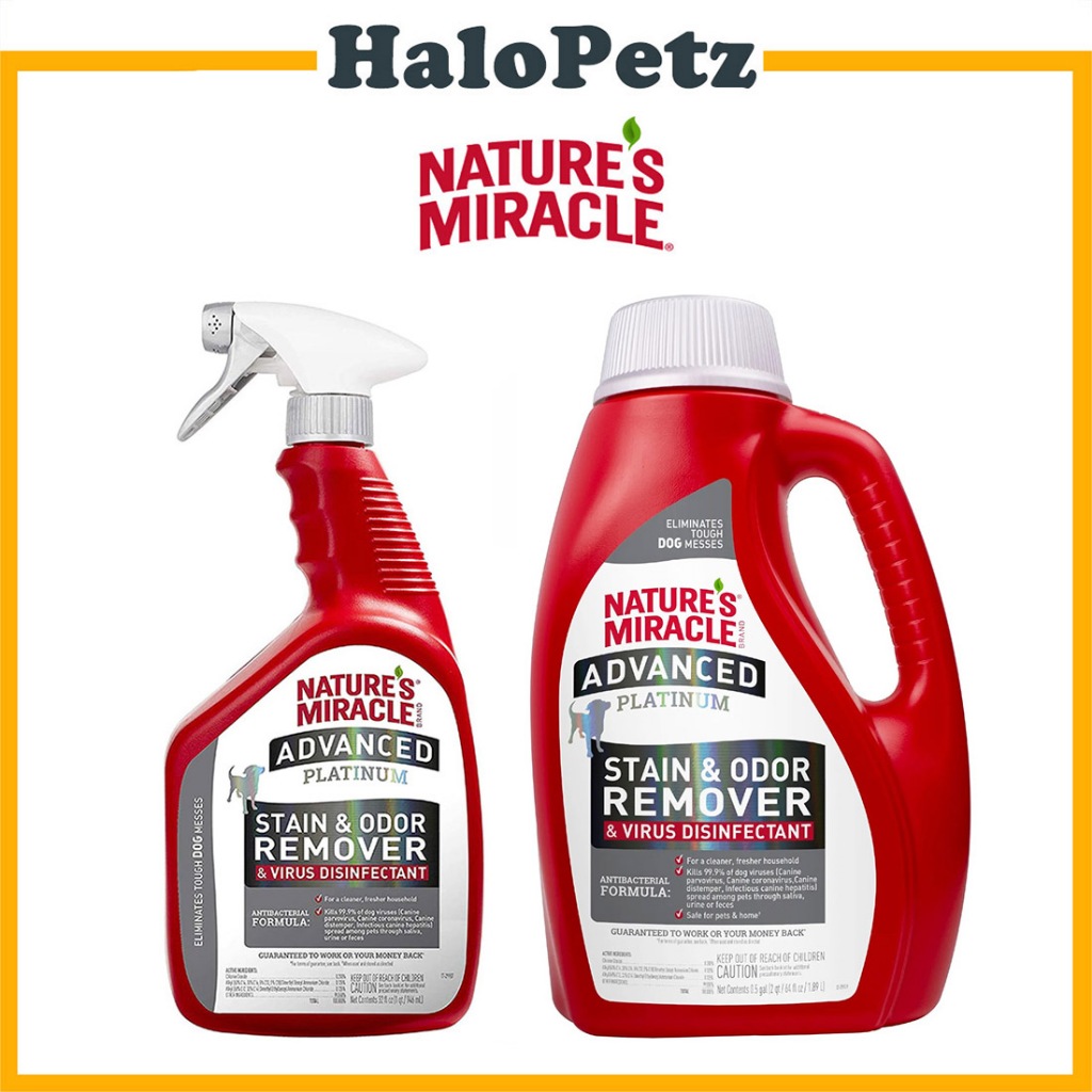 Nature's Miracle Advanced Platinum Stain and Odor Remover & Virus