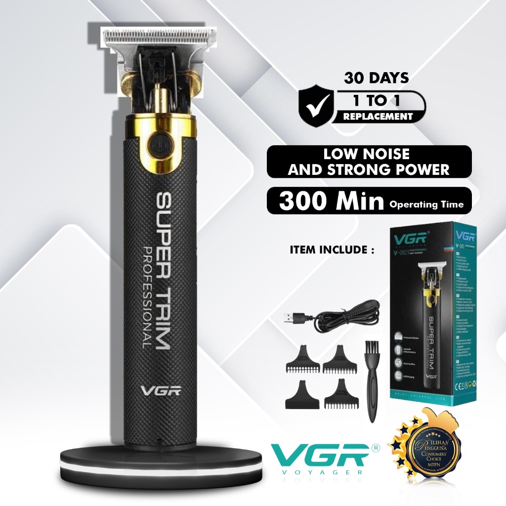 VGR V-082 Zero Adjustable Professional Chargeable Hair Trimmer Japan ...