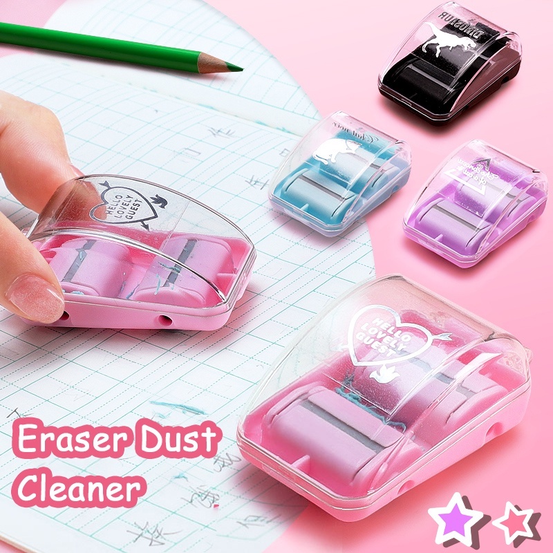 Mini Eraser Dust Cleaner Portable Desktop With Cute Students Office ...