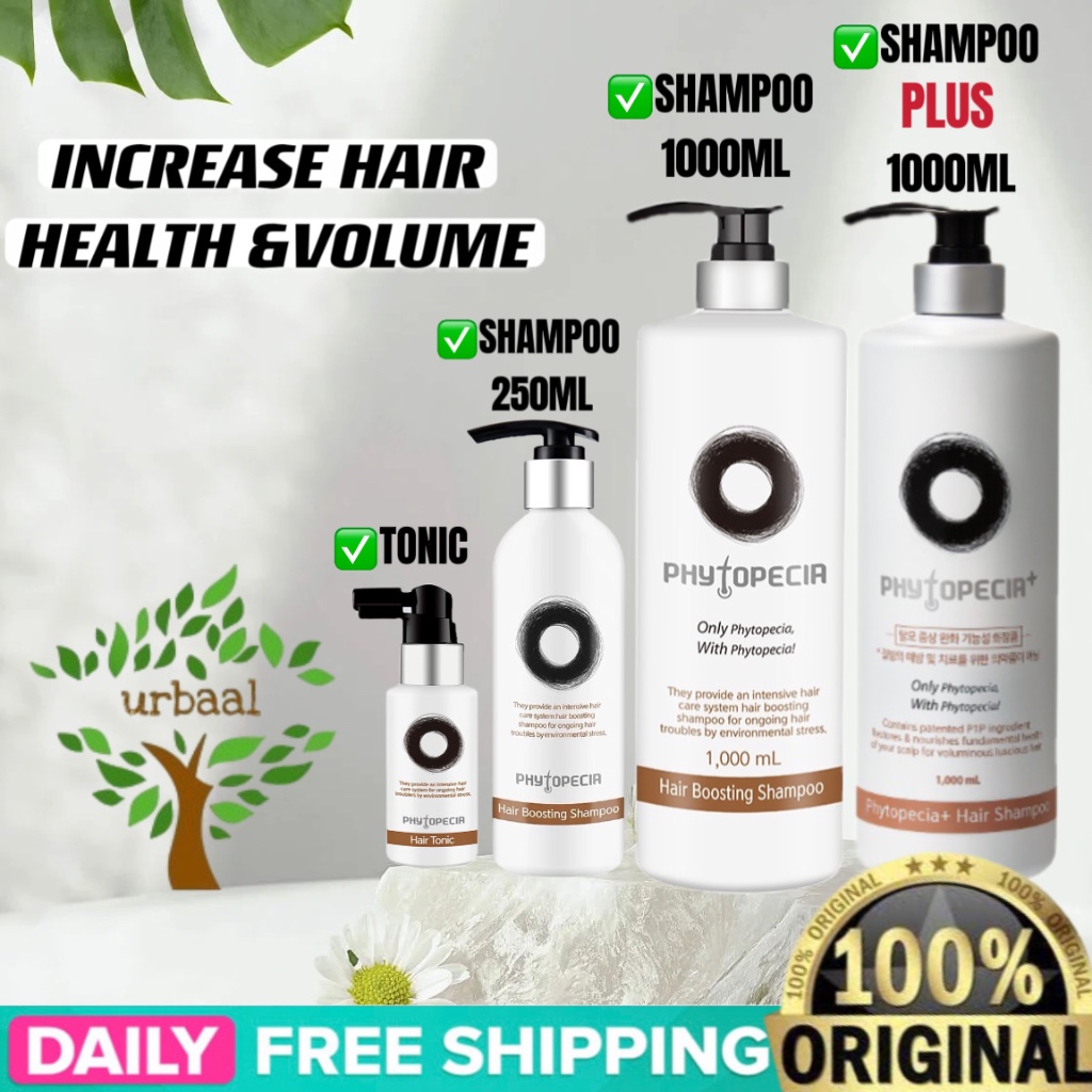 【💯SG IN STOCK】 P1P PHYTOPECIA HAIR BOOSTING SHAMPOO 1000ML/250ML TONIC ...