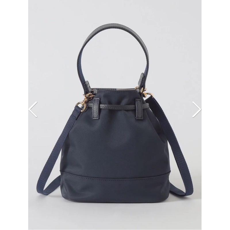 Blue label bucket bag on sale