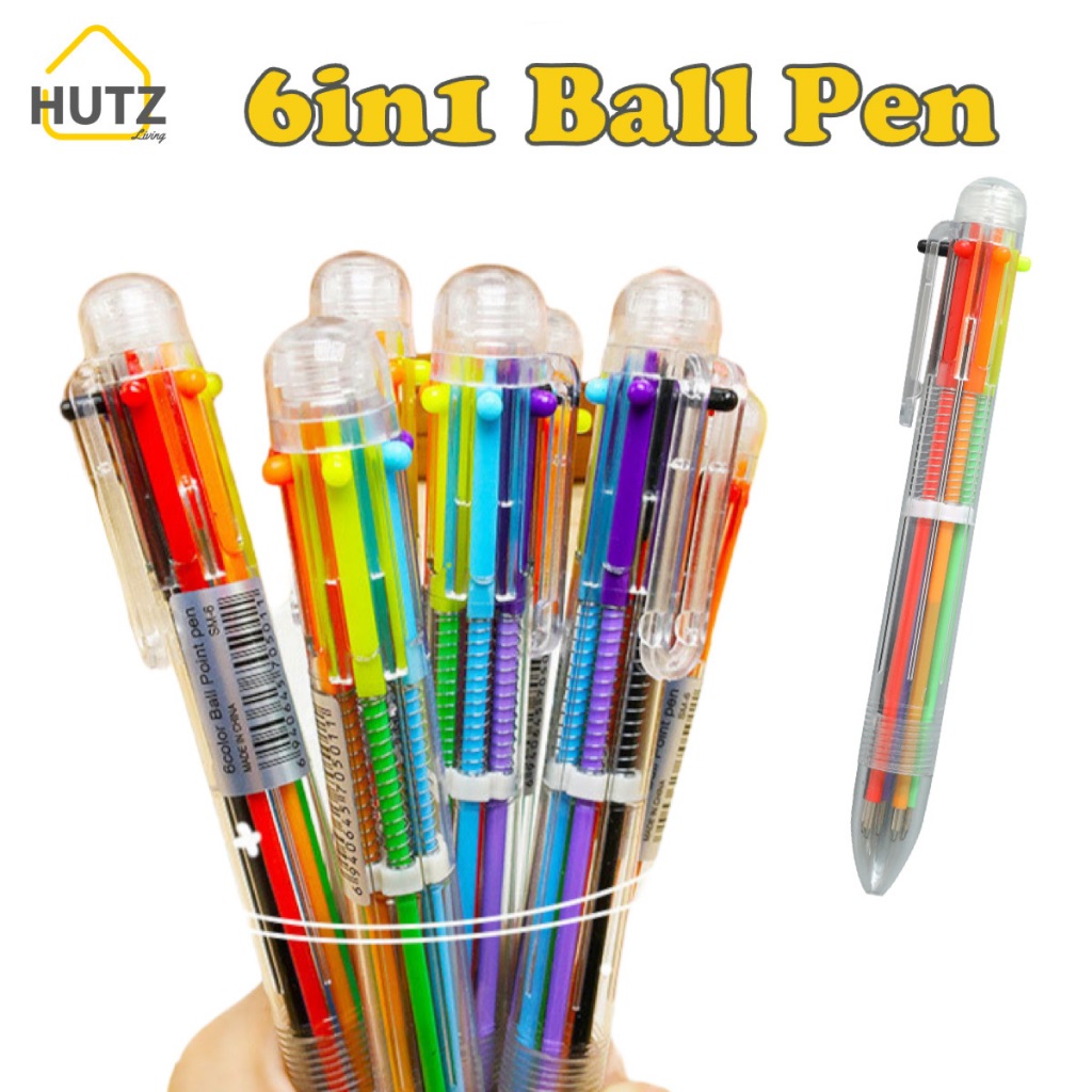 Multicolour Pen ‐ 6‐in‐1 Colours | MUJI - Foto 9