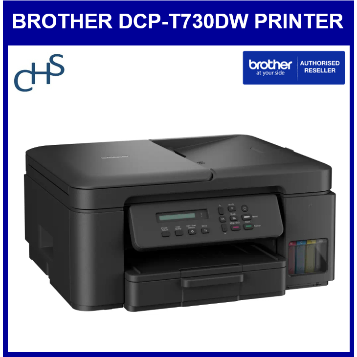 Brother DCP-T730DW Ink Tank Colour Printer Duplex Printer ADF Wireless ...