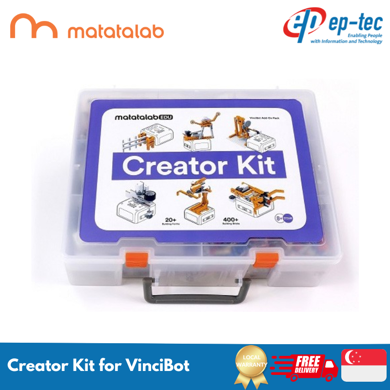 MatataStudio Creator Kit for VinciBot Coding Robot Ages 8+ Scratch and ...