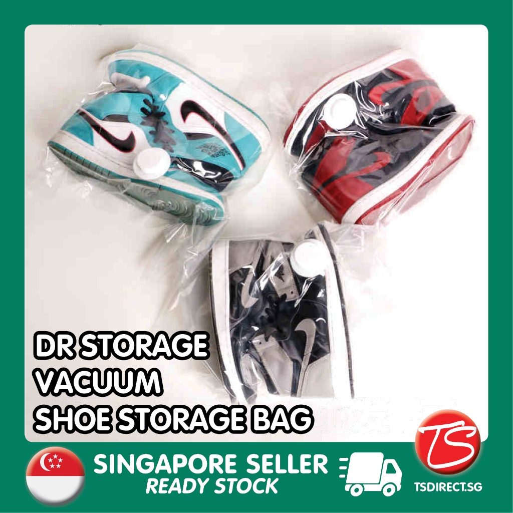 SG STOCK Shoe Sneaker Durable Reusable Suction Vacuum Storage