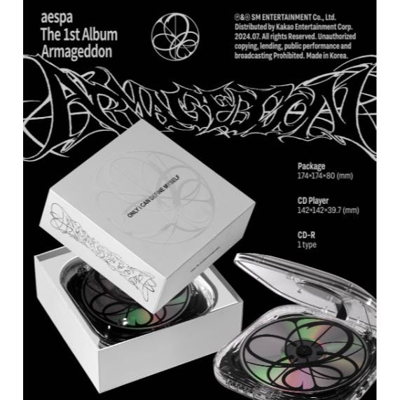 aespa The 1st Album [Armageddon] (CDP Ver.) | Shopee Singapore