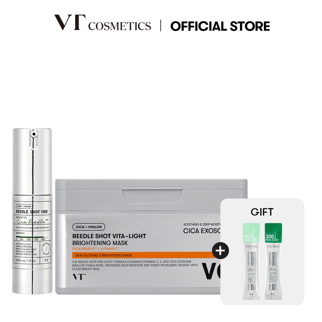 VT] Reedle Shot 1000 Treatment, Skin Starter, Pore care, Smooth