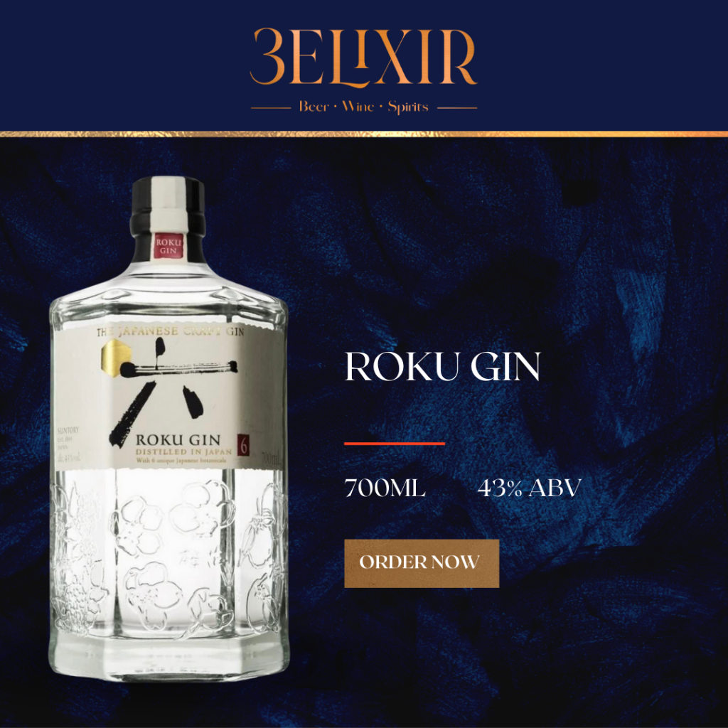 Roku Japanese Gin 700ml | Shopee Singapore