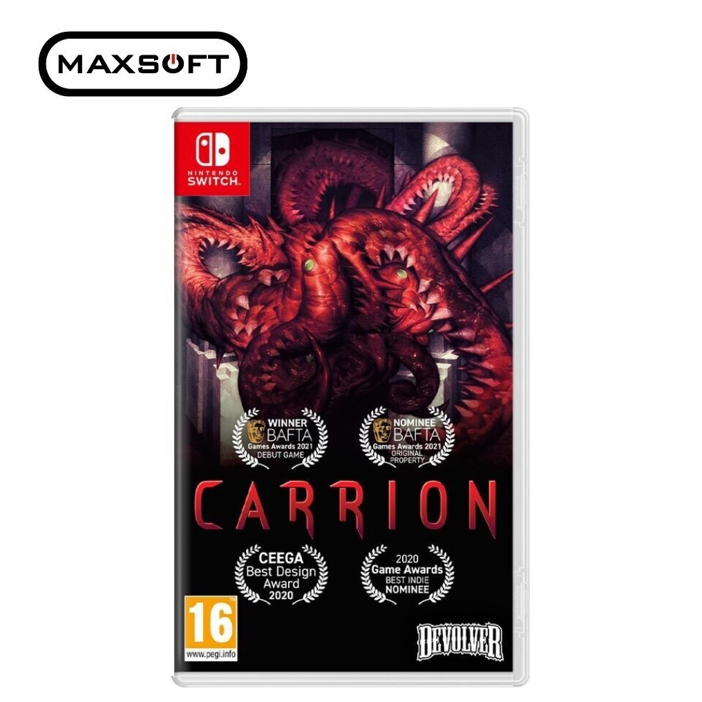 Carrion Switch Horror Switch Games 2021 Devolver Digital Carrion