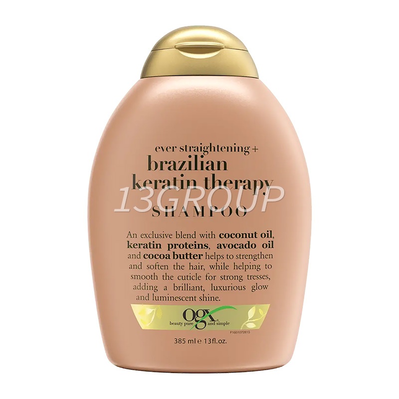 OGX Brazilian Keratin Therapy Shampoo Conditioner 385ml Shopee Singapore