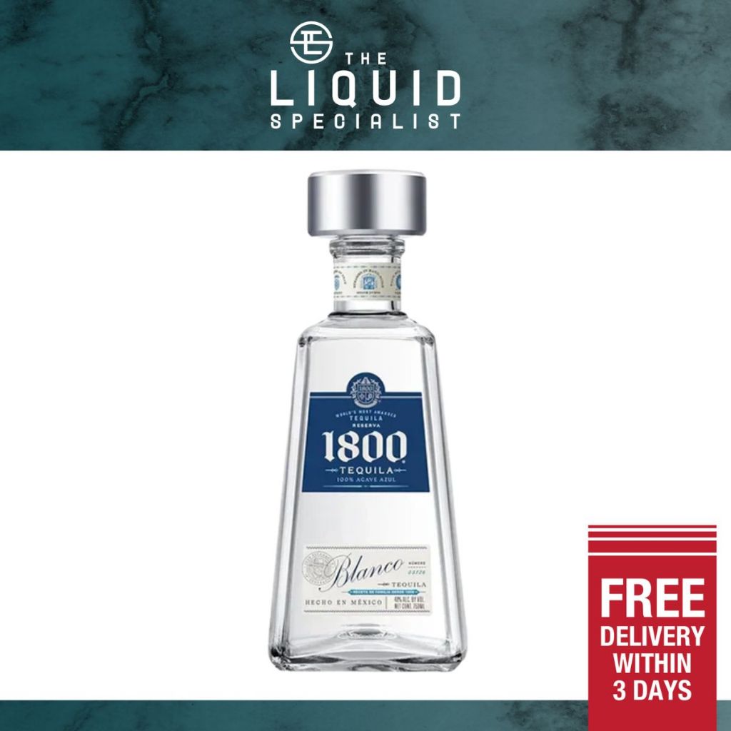 1800 Reserva Silver Tequila - 75cl | Shopee Singapore