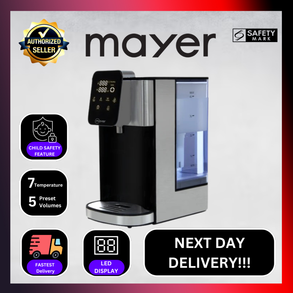 (Fastest Delivery!) Mayer 4L Instant Heating Water Dispenser with ...