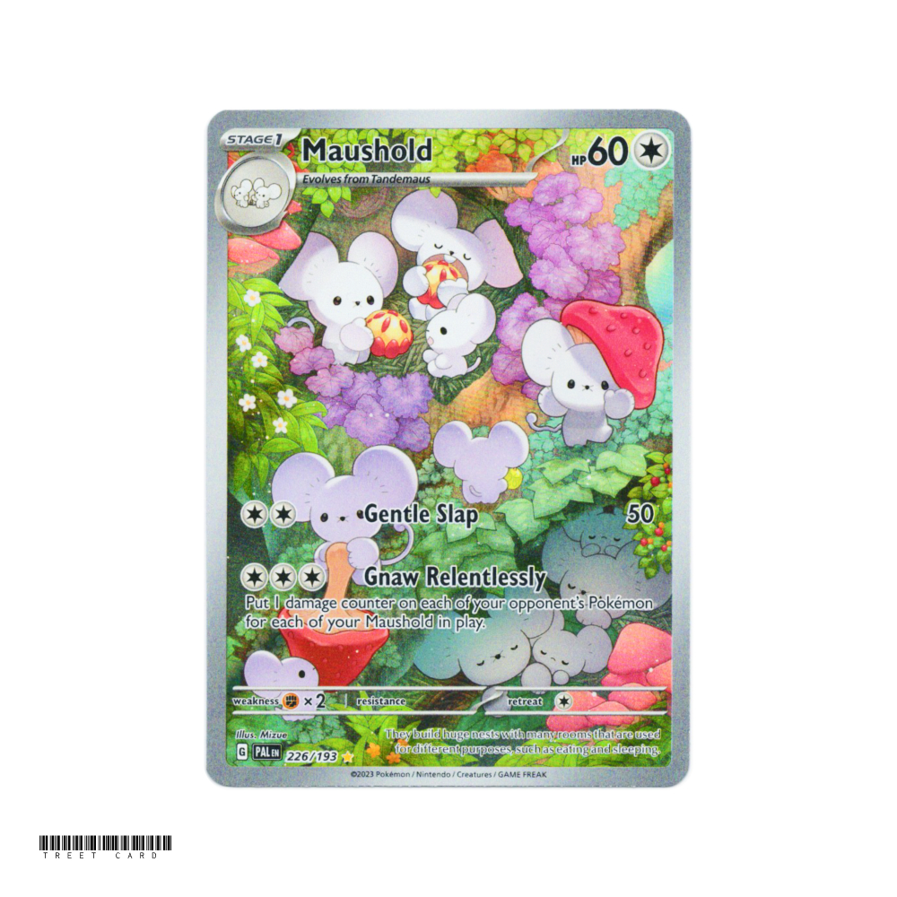 Maushold PAL 226/193 Paldea Evolved Illustration Rare EN Pokemon Card ...