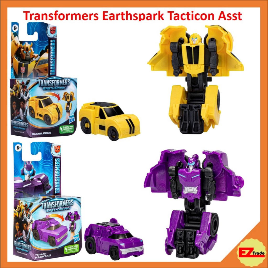 Hasbro Transformers EarthSpark Tacticon Figure Assortment Bumblebee