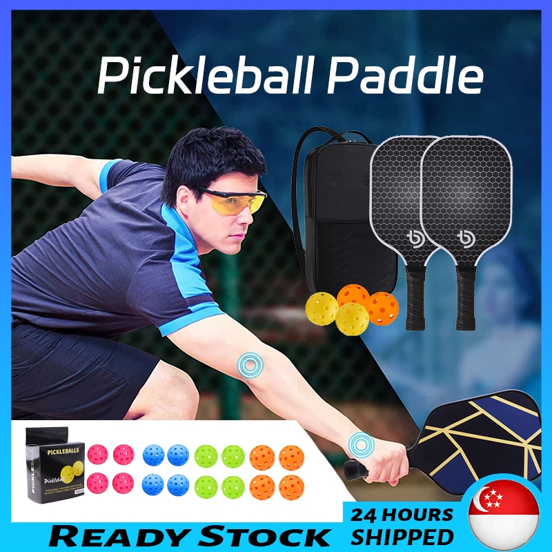 Helium Versus Pickleball Set Of Two - Light-weight Honeycomb Core, Graphite Stri