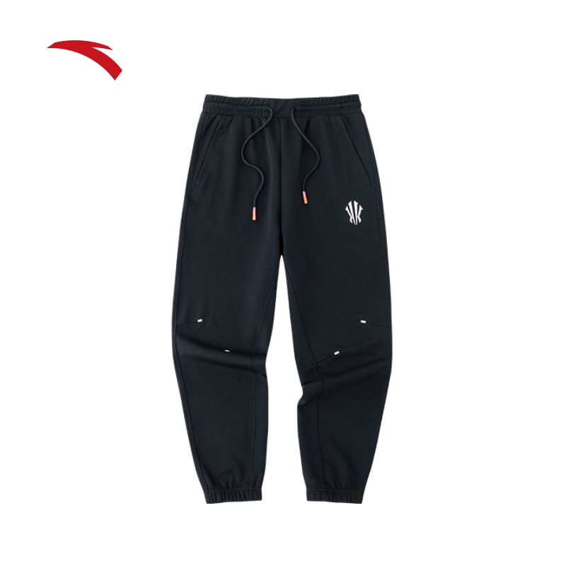 NEW ANTA x KYRIE IRVING Unisex Basketball Joggers Pants Knitted Sports Comfortable Trousers in Black 1724B1313 4 Shopee Singapore