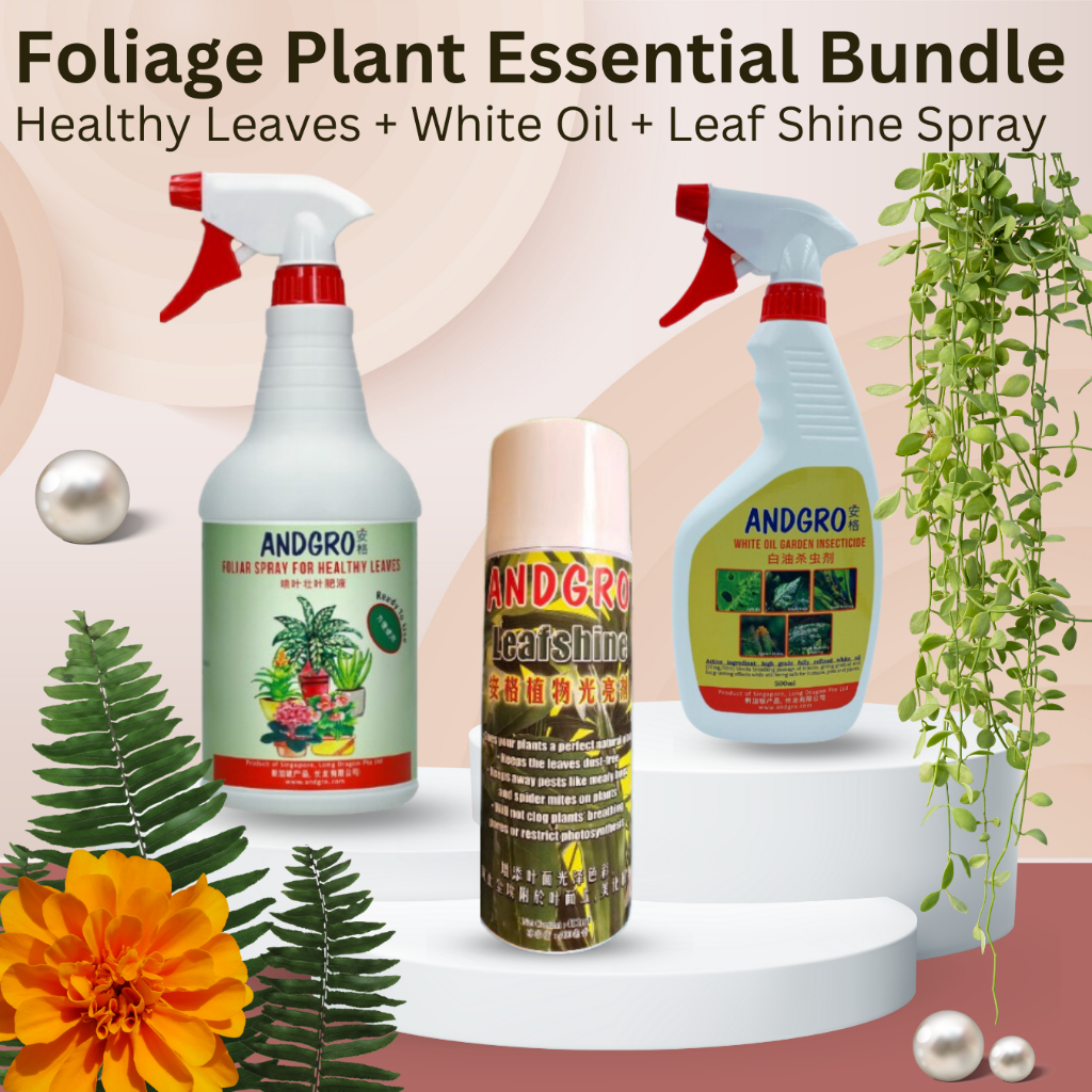 Foliar Spray for Healthy Leaves, Organic Neem Oil, Leaf Shine Spray (Bundle Deals) Shopee
