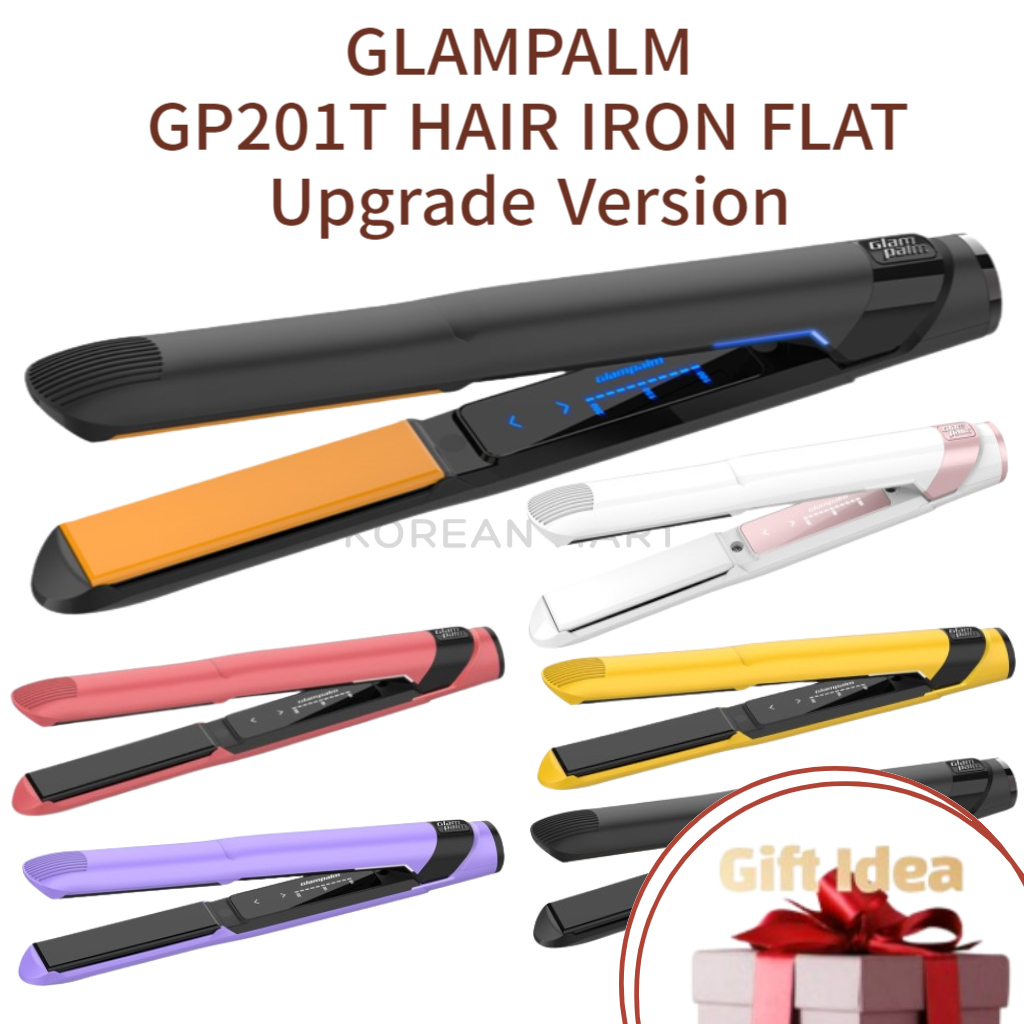 GLAMPALM GP201T HAIR IRON FLAT hair straightener Upgrade - Main Image