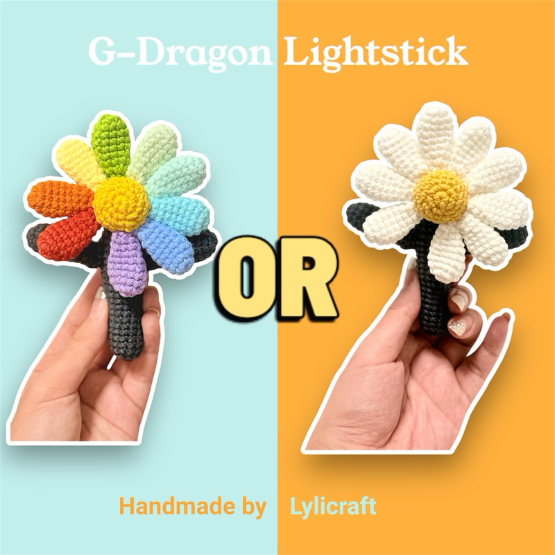 [SG Ready Stock] GD Lightstick keychain | amigurumi G-Dragon lightstick ...