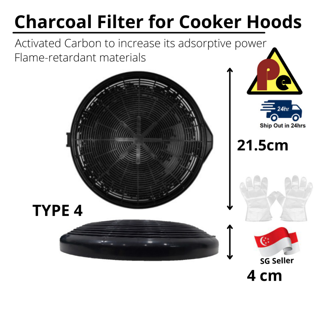 Cooker Hood Carbon Filter Charcoal Active Replacement Universal Filter