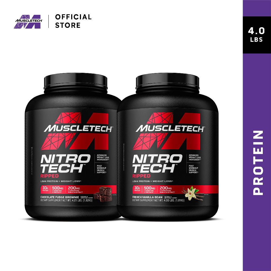 MuscleTech Nitrotech Ripped (4lbs) | Shopee Singapore