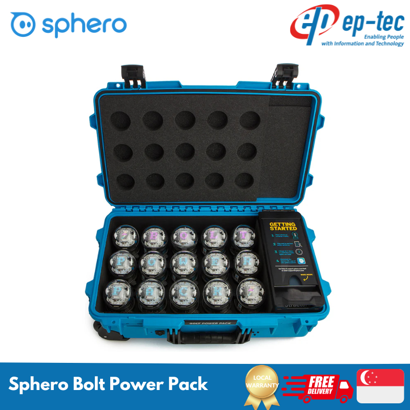 Sphero Bolt Power Pack Hands On Programmable Robots for Beginners STEM Learning Kit Educational 8 Shopee Singapore