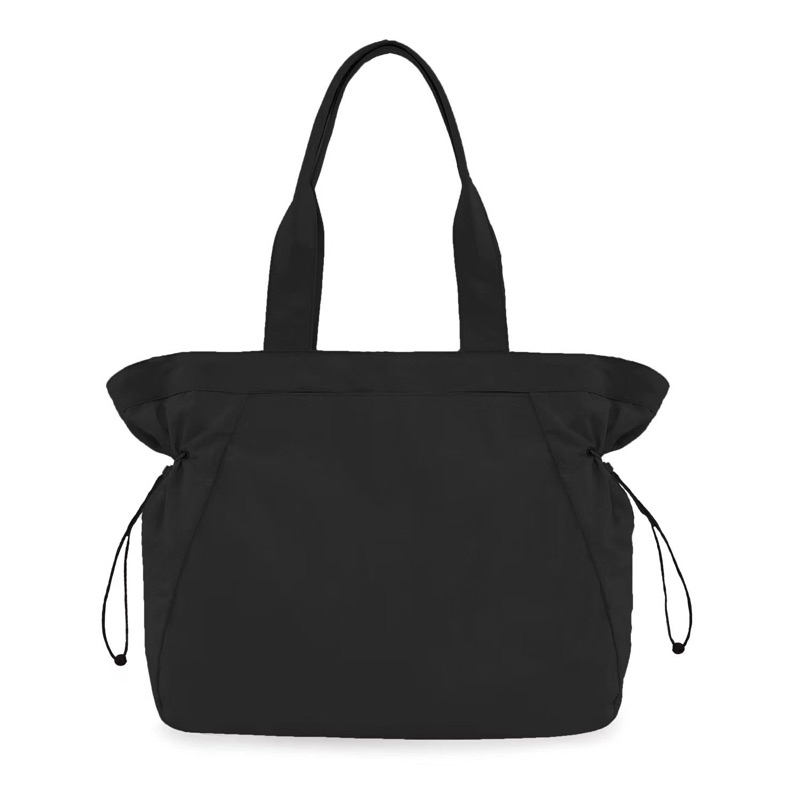 Lululemon black gym bag best sale