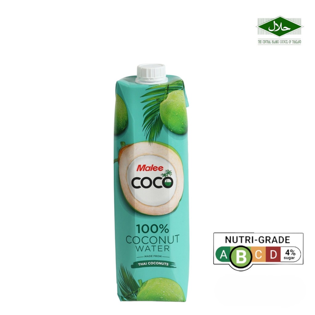 Malee Coco 100% Coconut Water 1000ml (2 For) (Exp Date:01/09/2025 ...