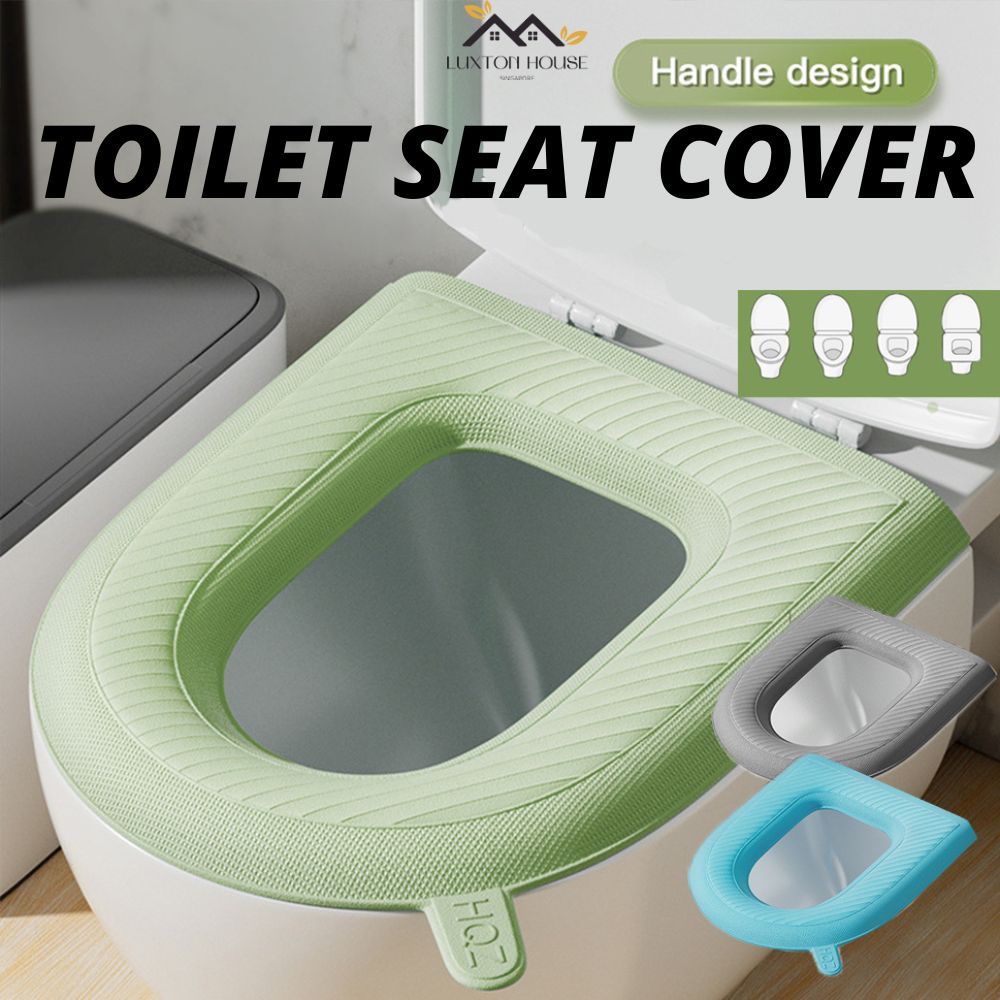 {SG} EVA Toilet Seat Cover Closestool Mat Universal Waterproof Toilet ...