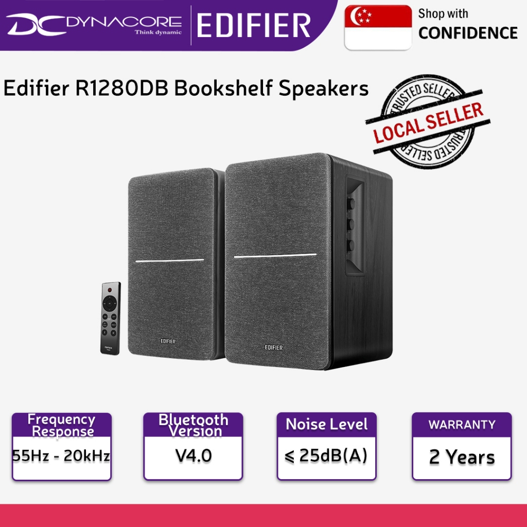 Edifier R1280DB Bookshelf Speakers | Shopee Singapore