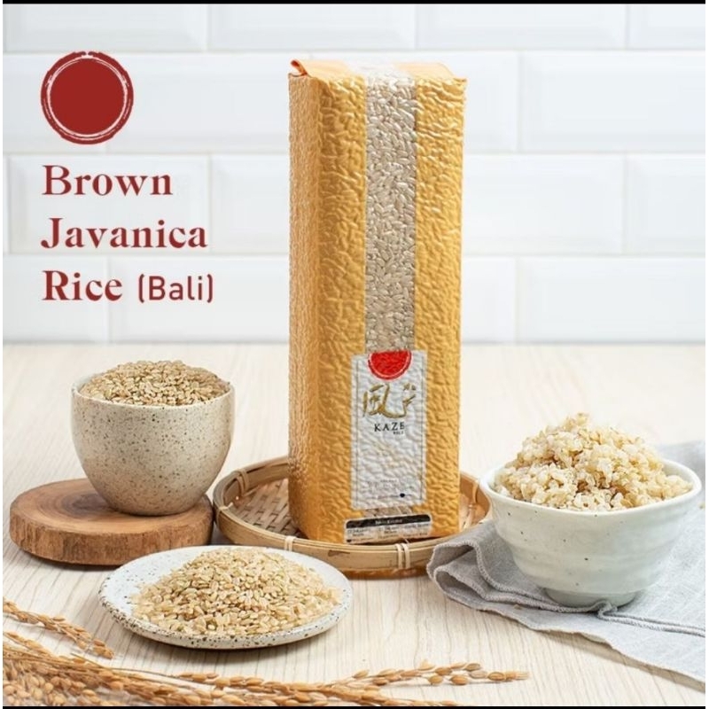 [SG SELLER] KAZERICE ORGANIK BROWN RICE BALI 1KG | BERAS COKLAT BALI ...