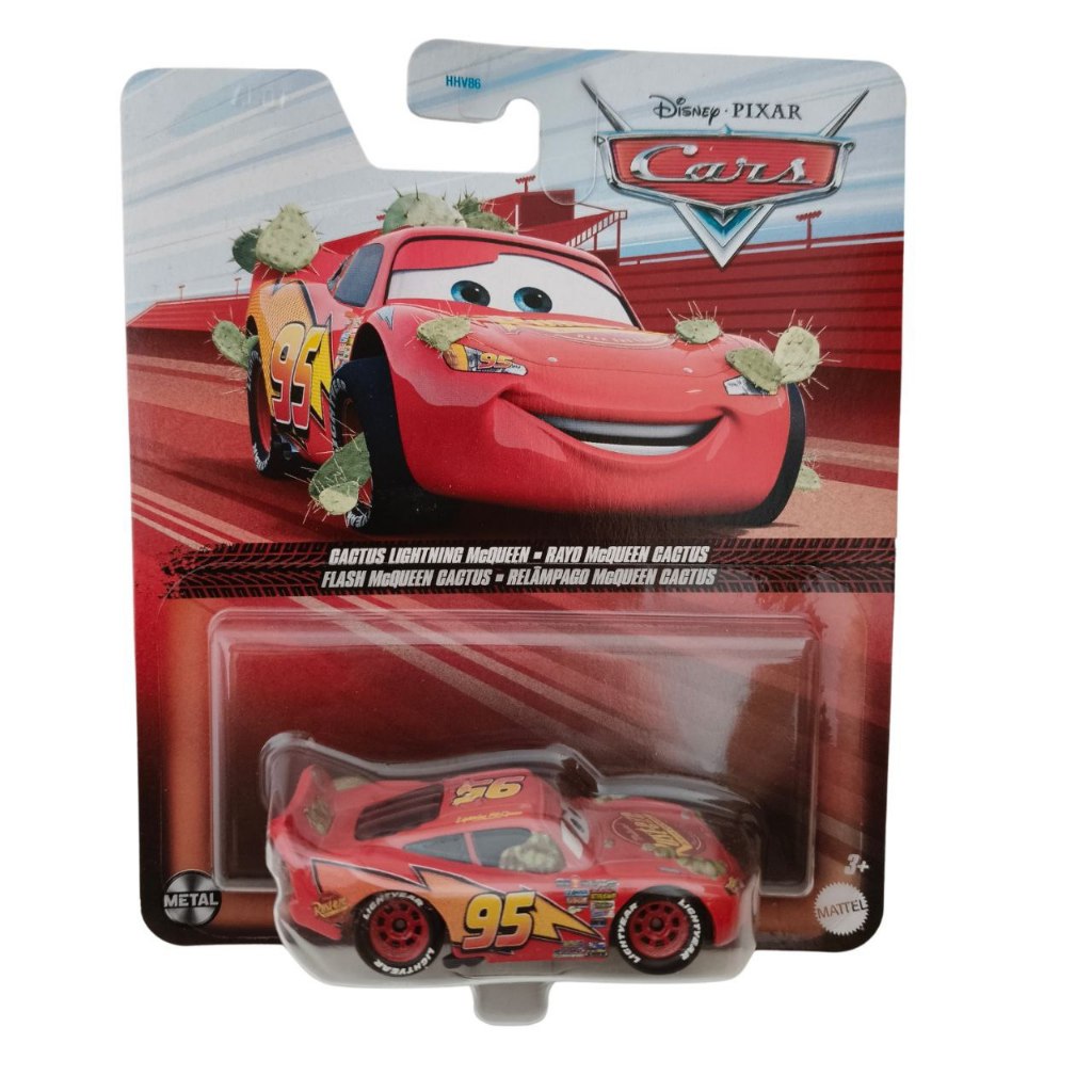 Disney Cars Diecast Lightning Mcqueen Cactus / Fabulous / Deputy