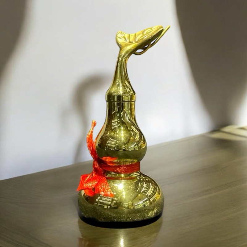 Feng Shui Lucky Bronze Copper Hulu Calabash Gourd 铜葫芦 纯铜 二黑