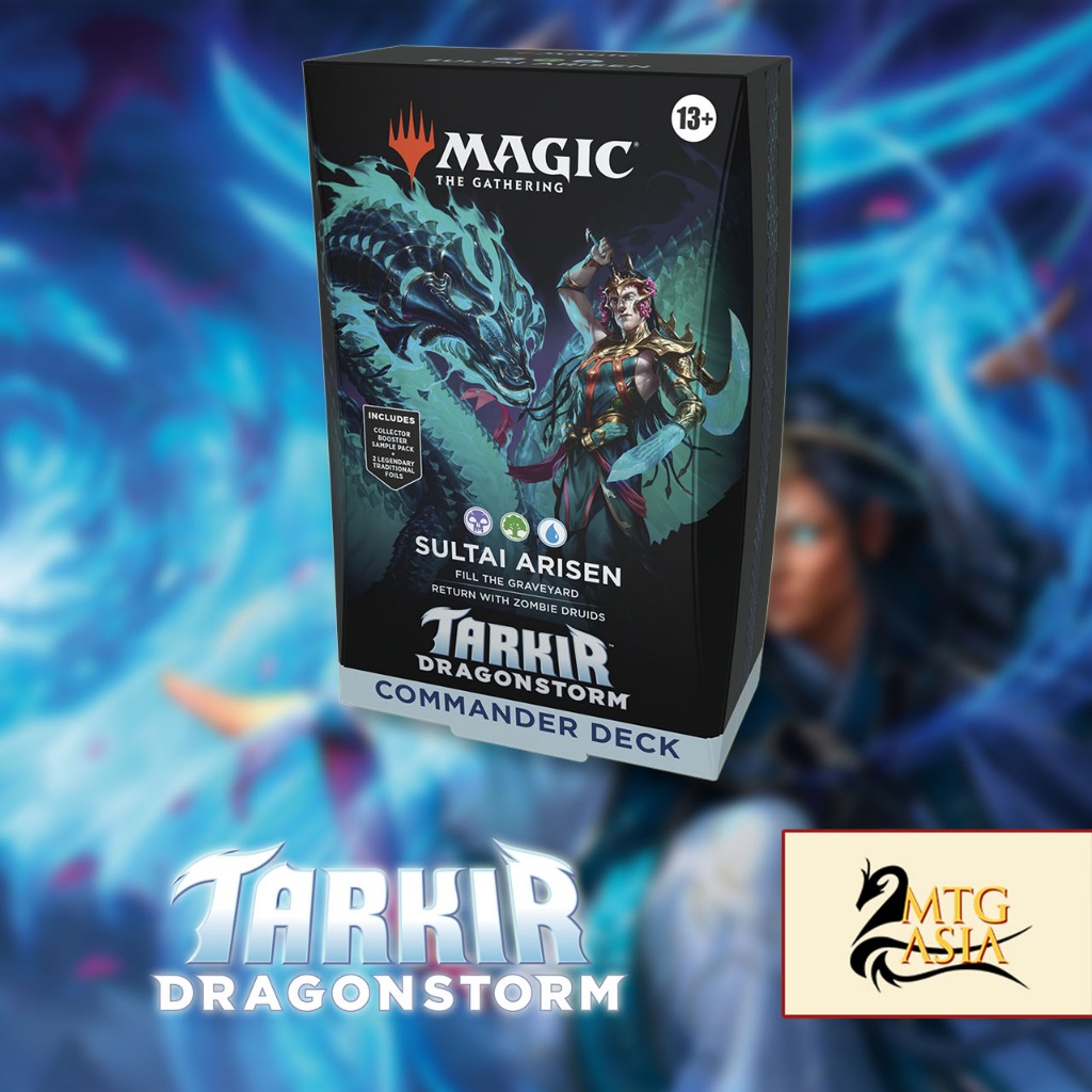 mtg sultai arisen commander deck Magic the Gathering: Tarkir Dragonstorm Commander Deck main image 1