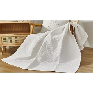 Egyptian Cotton Quilted Bedspread Blanket Throw. 5 Star Hotel Collection. Premium Quality Shopee Singapore