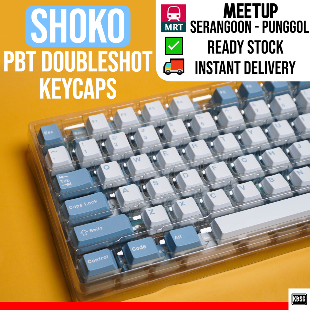 Shoko cherry profile PBT Double shot keycaps for Mechanical Keyboard ...
