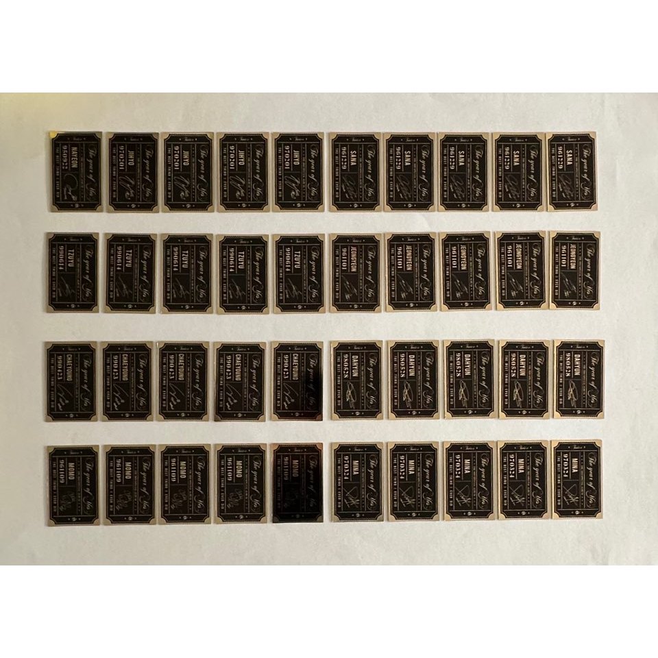 バラ売り️⭕️1800円】TWICE the year of yes トレカ 2026年最新 