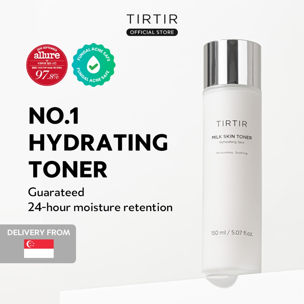 [TIRTIR] Milk Skin Toner 150ml /50ml/20ml (Deep Moisturizing, Instant Glow, 2 Niacinamide