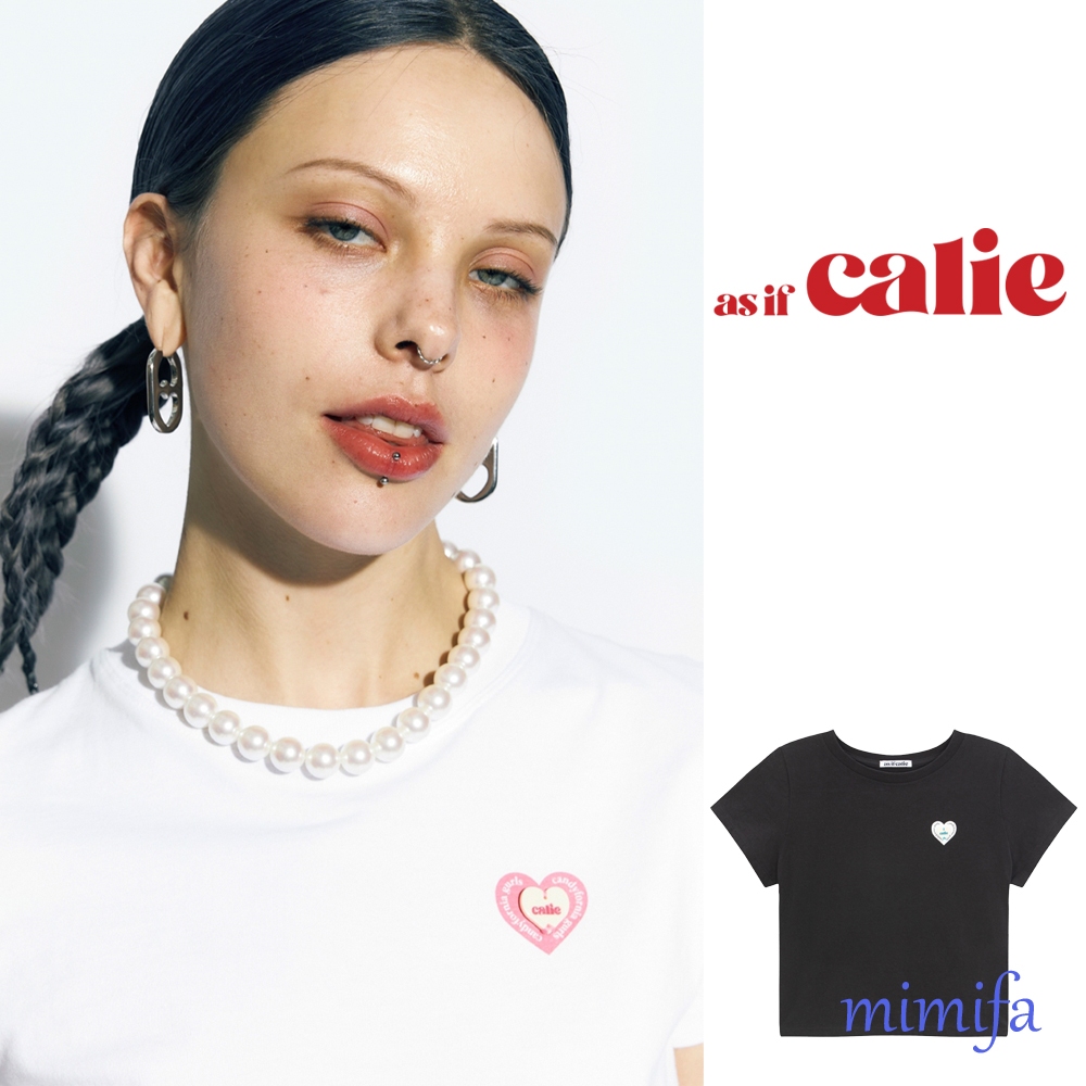 Tシャツ・カットソー asif CALIE HEART MEDAL T-SHIRTS 4BTR773 ☆ASIF CALIE ☆HEART MEDAL T-SHIRTS (as if calie/Tシャツ