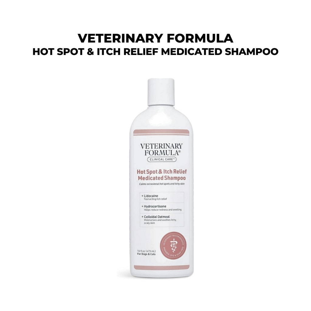 Veterinary Formula Clinical Care Hot Spot Itch Relief Pet Shampoo for Dogs Cats Shopee Singapore