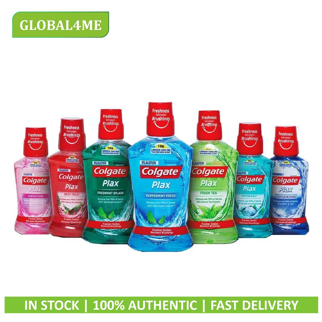 [Twin pack] Colgate Plax Mouthwash 750ml | Shopee Singapore