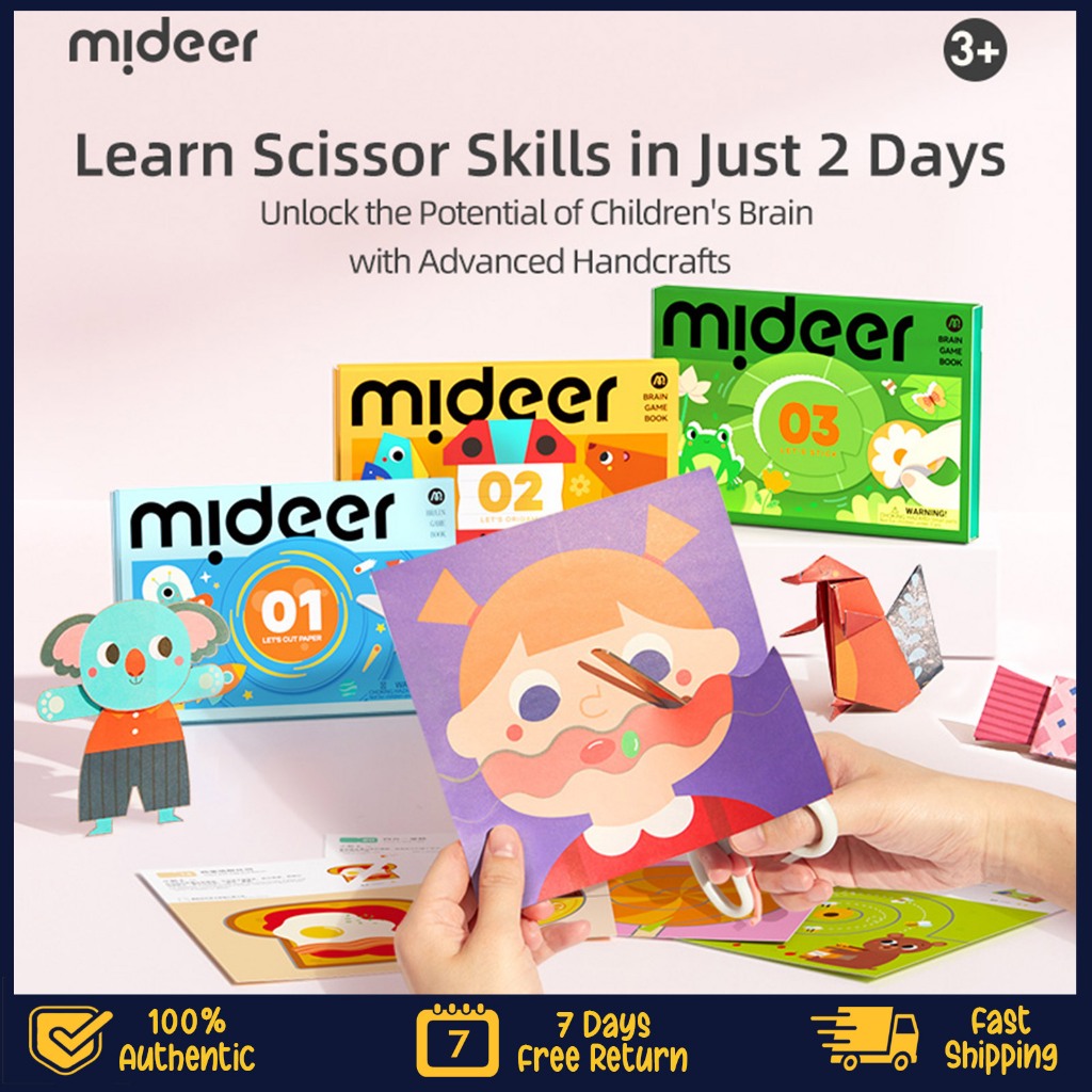New Mideer Kids Level Up Origami Fun Activities 50pcs (Folding, Paper ...