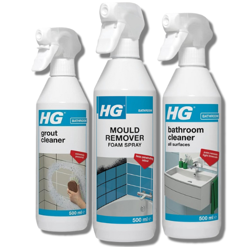 HG Mould Remover | Grout Cleaner Foam Spray , Mould Spray & Mildew ...