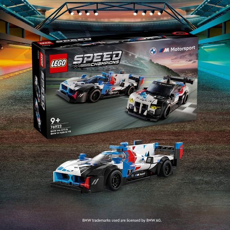 LEGO Speed Champions 76922 BMW M4 GT3 & BMW M Hybrid V8 Race Cars