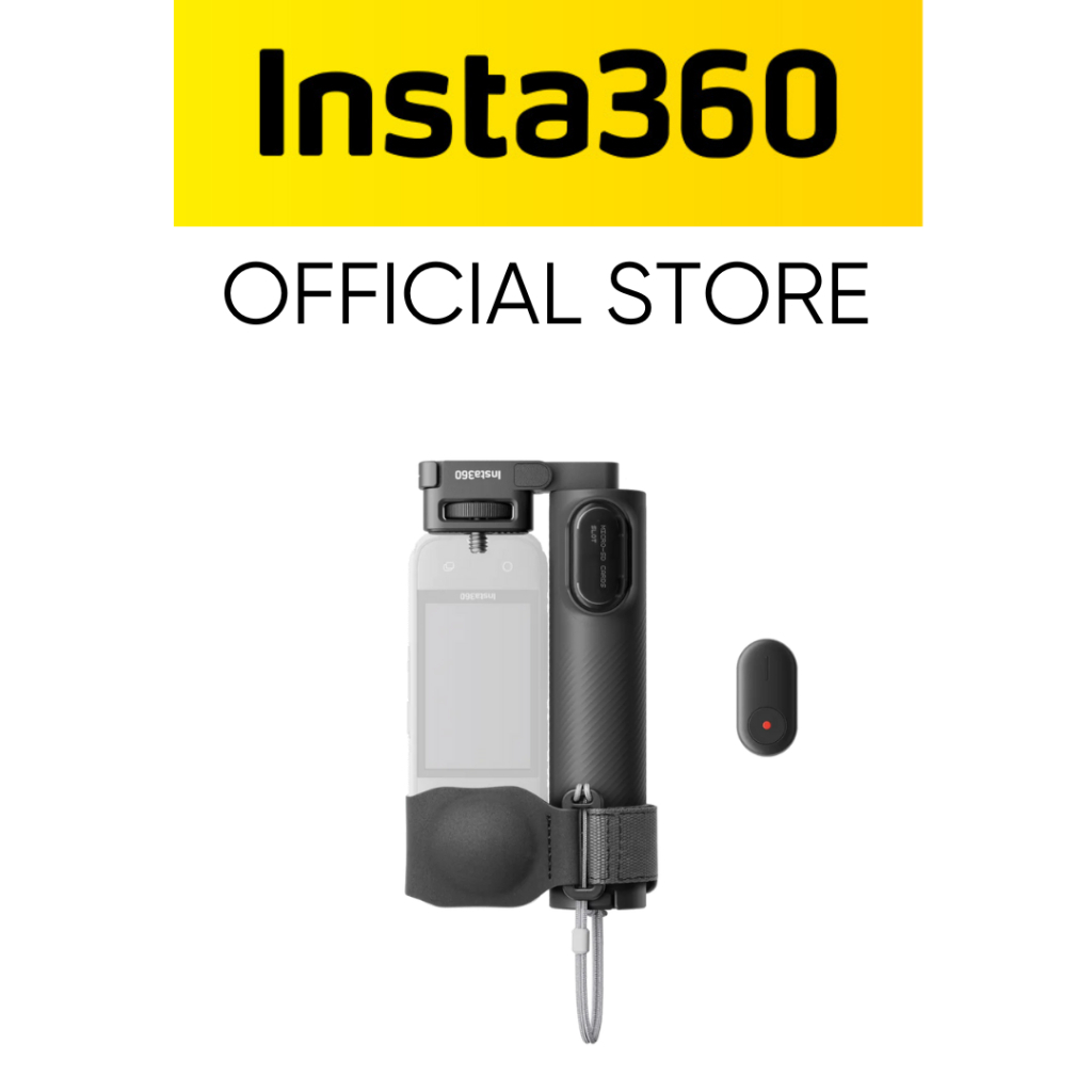 Insta360 X5/X4 Foldable 2-in-1 Selfie Stick Remote Kit (1/4